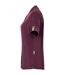 Womens/ladies Green-generation Short-sleeved Chef Jacket Aubergine Karlowsky-3