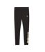 Legging noir logo doré femme puma metalli-1