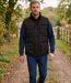 LEDERTYS TRUCKER P500  — Gilet sans manches noir : isolation matelassée et pan protège-reins-5