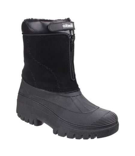 Cotswold Venture Waterproof Ladies Boot / Ladies Boots / Textile/Weather Wellingtons (Black) - UTFS741
