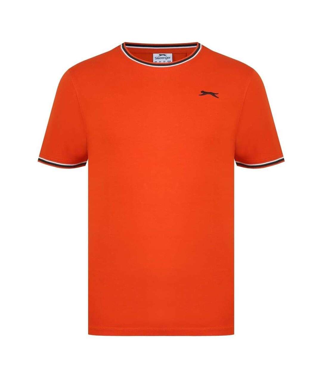 Mens Cotton T-shirt Yellow Slazenger-2