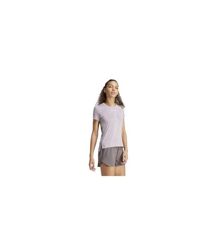 T-shirt Terrex Agravic Trail Femme Figue Adidas