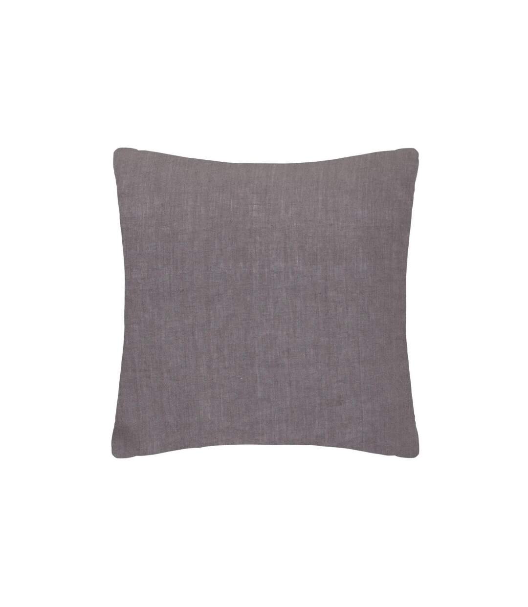 Taie d'Oreiller en Lin Adorable 65x65cm Gris Ardoise-1