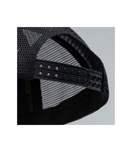 Childrens/kids Albar Baseball Cap Black Green Aquawave