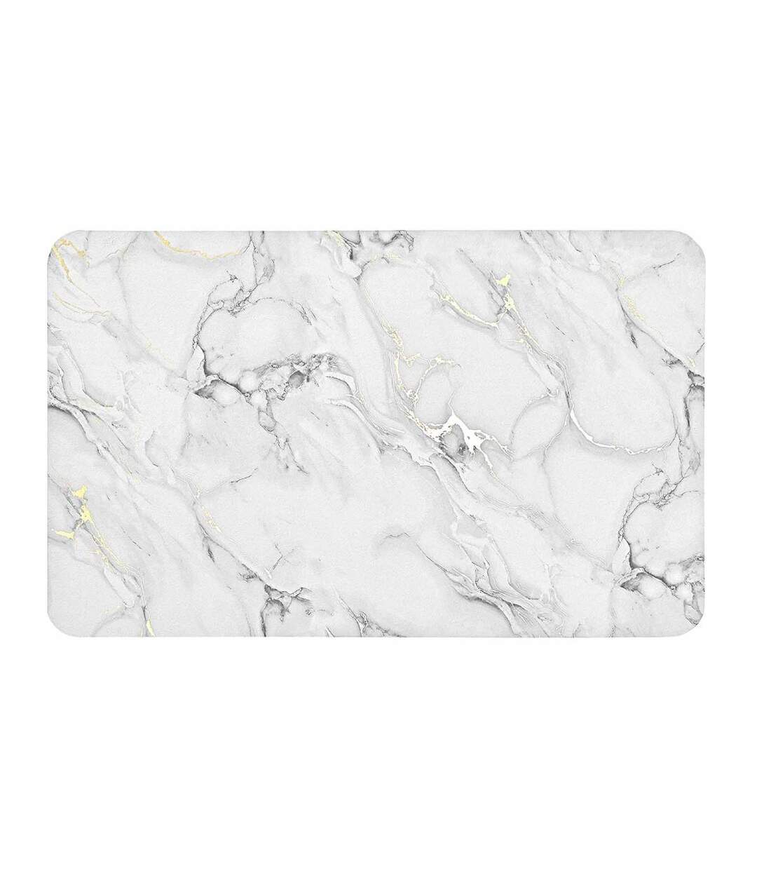 Tapis de Bain Déco Venor 50x80cm Gris-1