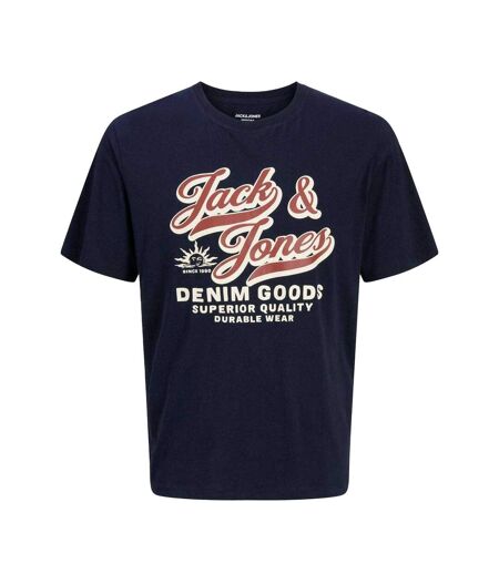 T-shirt Motif/style Logo Et Couleurs Homme Bleu Foncé Jack And Jones