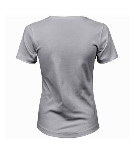 Ladies interlock t-shirt white Tee Jays