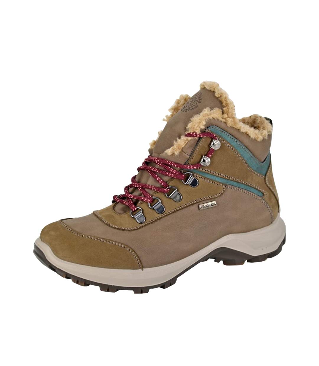 Bottines De Marche Femme Safari Marron Vert IMAC-1