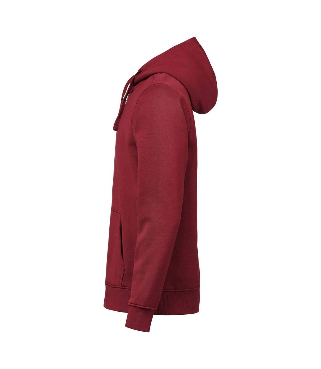 Unisex Adult Regular Full Zip Hoodie Brick Untagged Movement-3