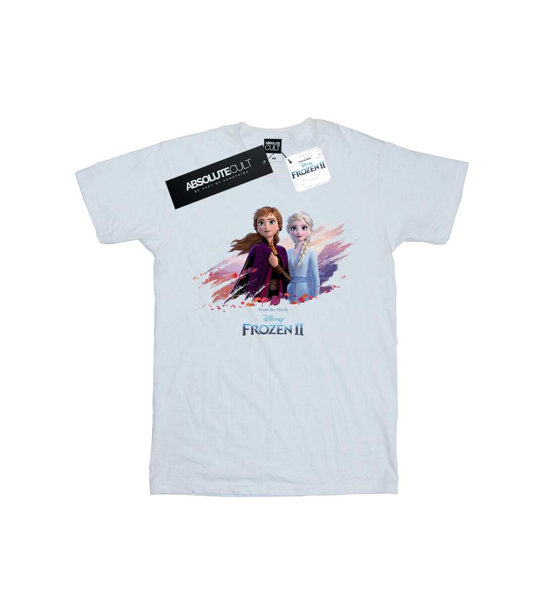 Disney - T-shirt FROZEN ELSA AND ANNA NATURE IS BEAUTIFUL - Femme (Blanc) - UTBI24384-1