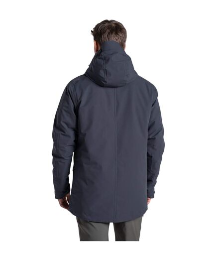 Veste Imperméable Thermique À Capuche Lorton Homme Anthracite Craghoppers