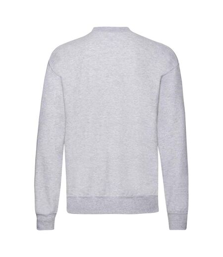 Sweat classic homme gris chiné Fruit of the Loom