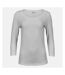 Tee Jays Womens/Ladies Stretch 3/4 Sleeve T-Shirt (White) - UTPC5238