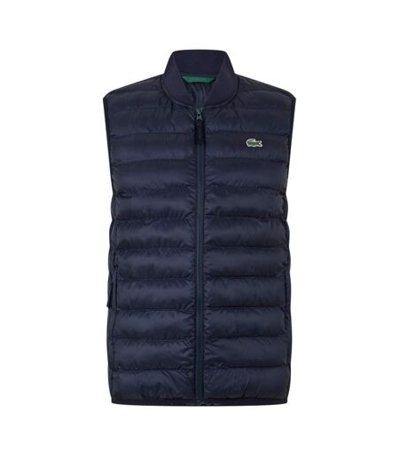 Veste Sans Manches Motif/style Logo Homme Bleu Marine Lacoste
