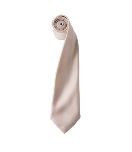 Premier - Cravate COLOURS - Adulte (Beige pâle) (One Size) - UTPC6853