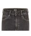 Womens/ladies Denim Plain Slim Jeans Pastel Grey Boss-3