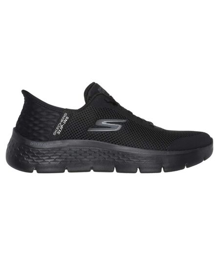 Womens/ladies go walk flex grand entry trainers black Skechers