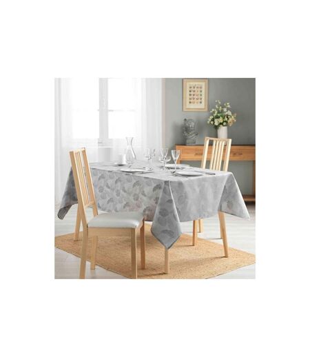 Nappe Jacquard Imprimé Enola 140x250cm Gris
