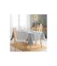 Nappe Jacquard Imprimé Enola 140x250cm Gris-4