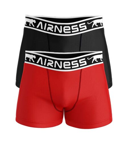 LOT DE 2 BOXERS BLACK & RED