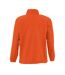 SOLS Mens North Full Zip Outdoor Fleece Jacket (Neon Orange)