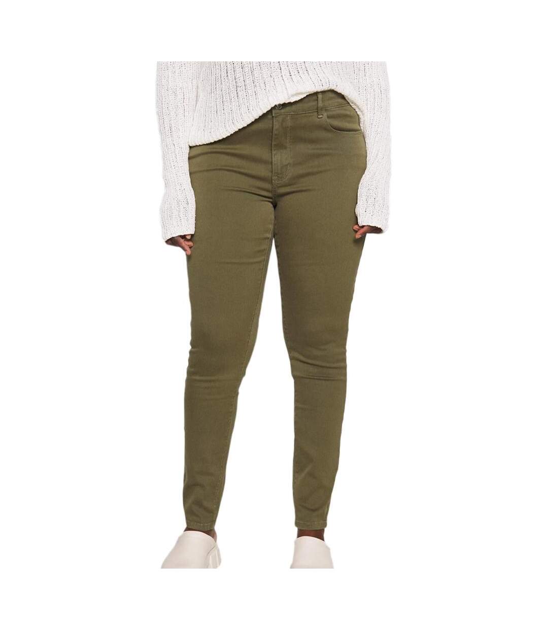 Jean Skinny Vert Femme Only Carzelsa 15306768 - 44