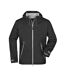 Veste Softshell Homme Noir Argenté Uni James And Nicholson-1