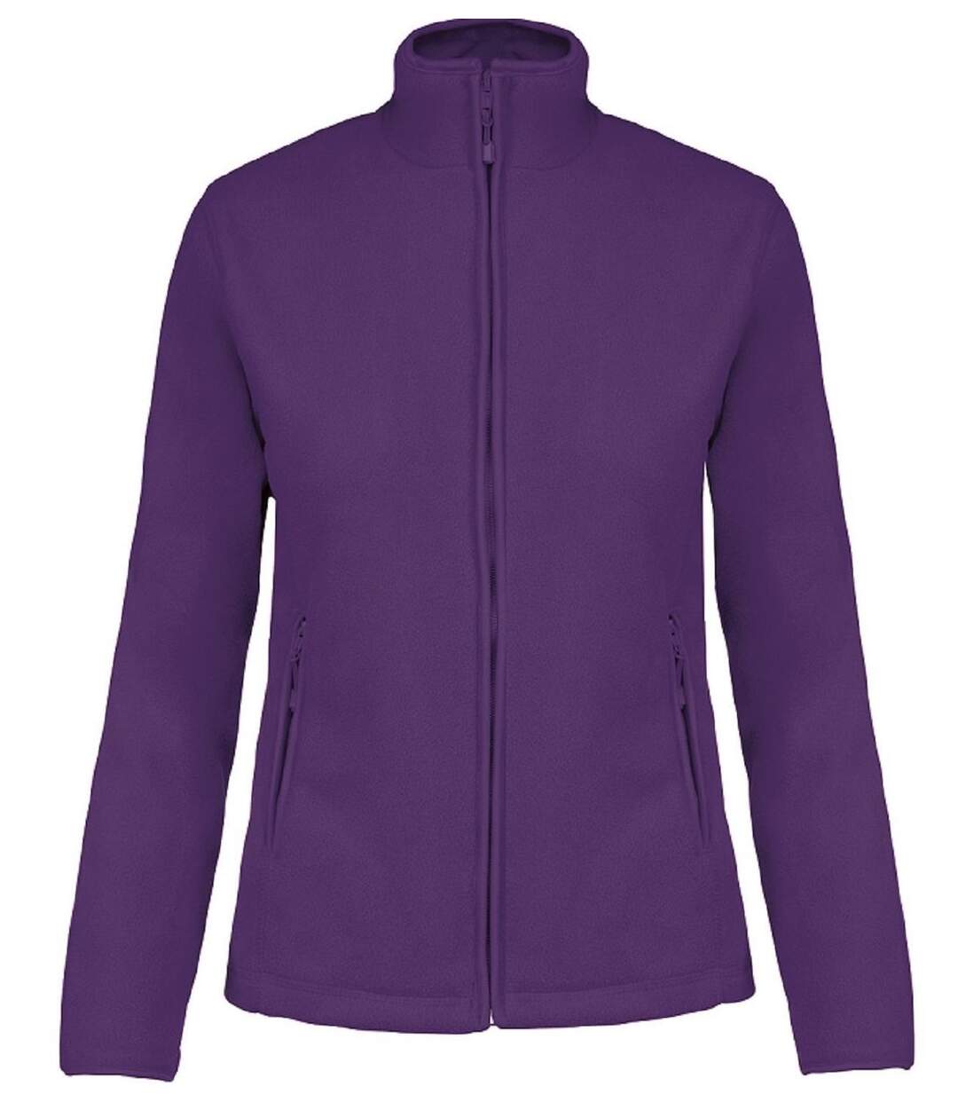 Veste micropolaire zippée - Femme - K907 - violet