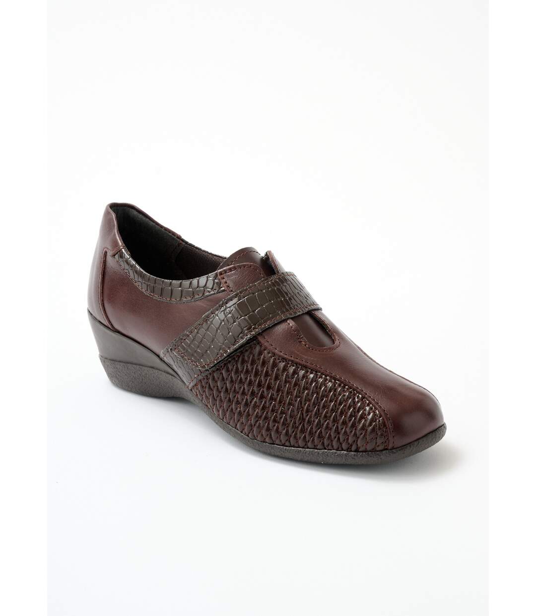 Derbies confort grande largeur cuir-1