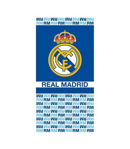 Serviette rouge / bleu / jaune Real Madrid CF