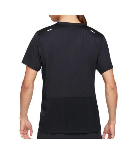 T-shirt de running Noir Homme Nike Rise 365 DA1168