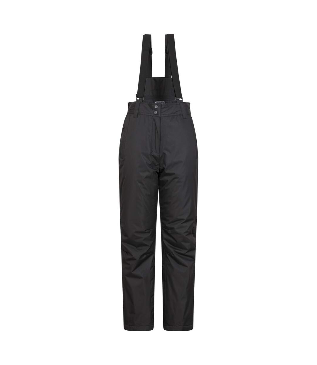 Womens/ladies moon ii ski trousers black Mountain Warehouse