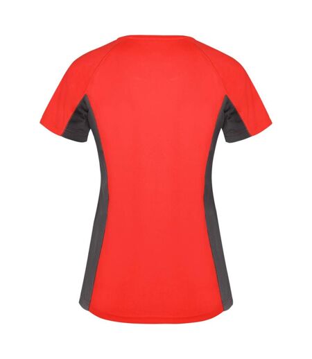 T-shirt shanghai femme anthracite Roly
