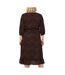 Robe noir/terracotta femme only carmakoma carluxlea - 46-2