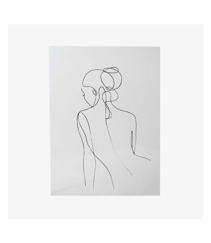 Louise Nisbet - Poster FIGURE (Blanc / Noir) (Taille unique) - UTPM3571