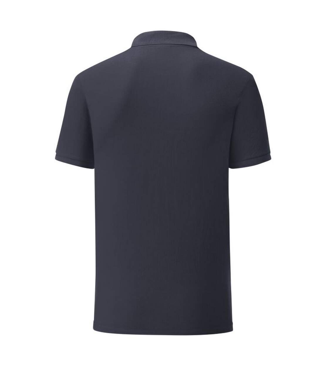 Mens tailored polo shirt deep navy Fruit of the Loom-2