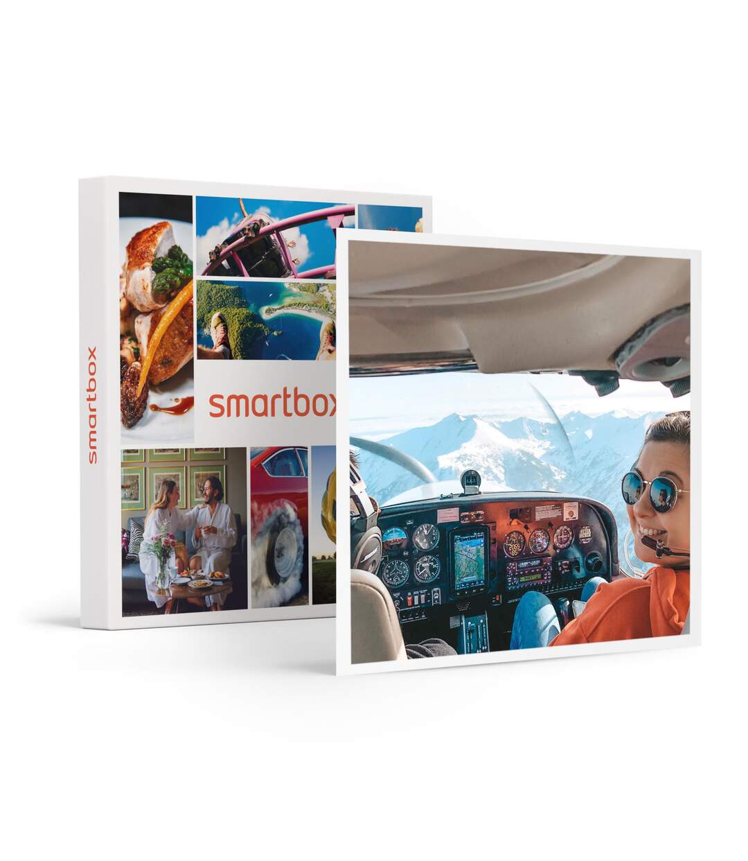 Vol en avion privé d'1h pour 3 à Besançon - SMARTBOX - Coffret Cadeau Sport & Aventure