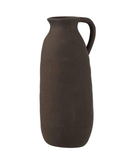 Vase Design en Céramique Cruche 35cm Noir