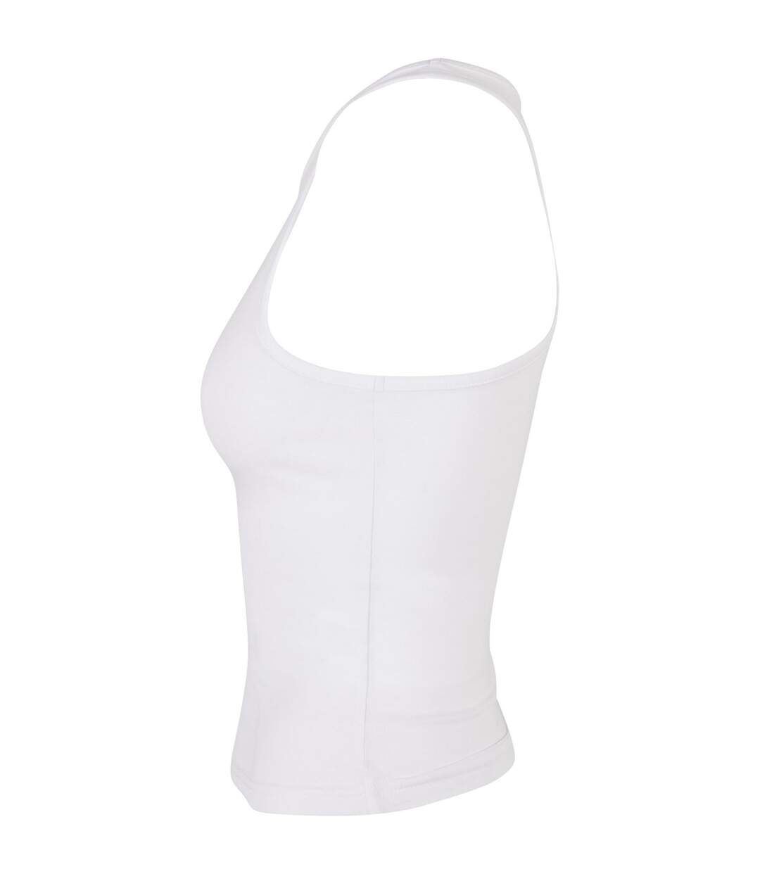 Débardeur Femme Blanc Build Your Brand-3