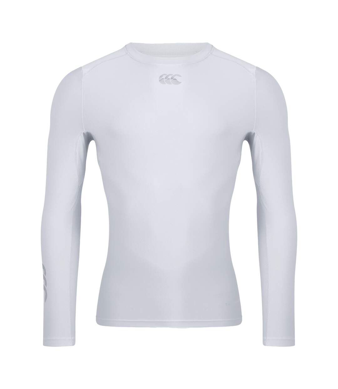 Mens Thermoreg Long-sleeved Top White Canterbury-2