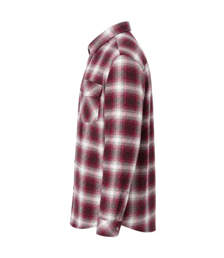 Mens Collared Shirt Merlot Trespass