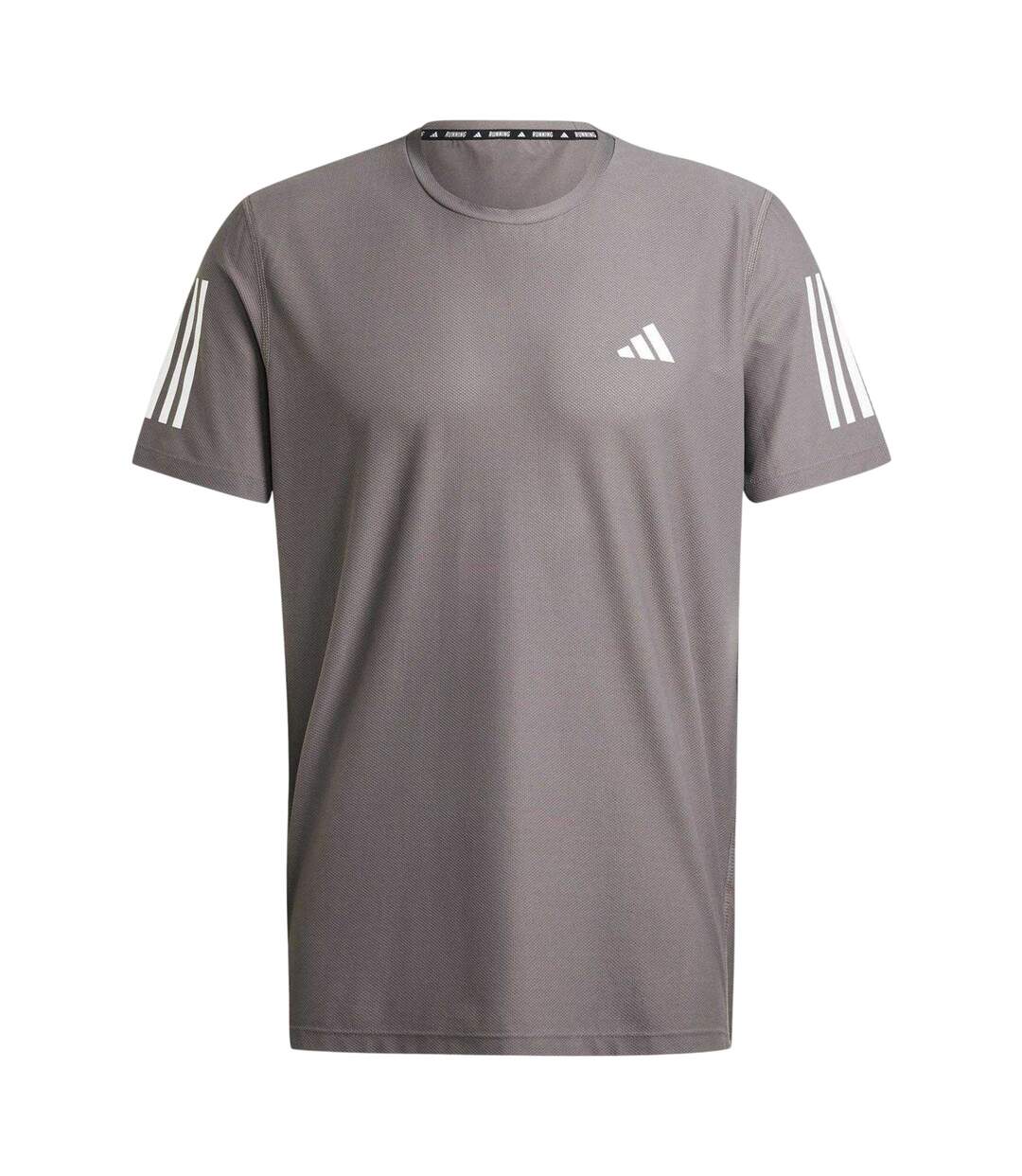 T-shirt The Run Homme Anthracite Adidas-2