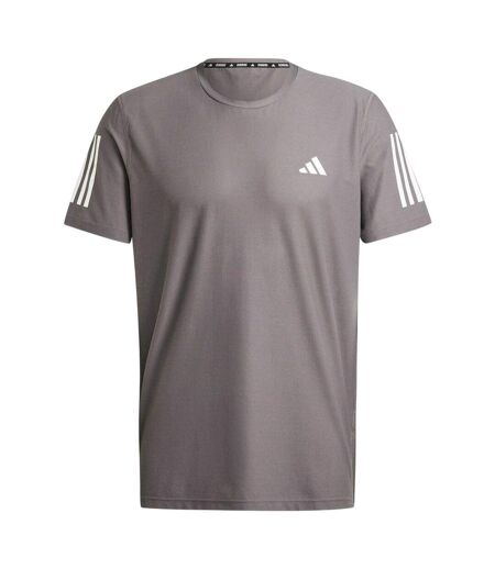 T-shirt The Run Homme Anthracite Adidas