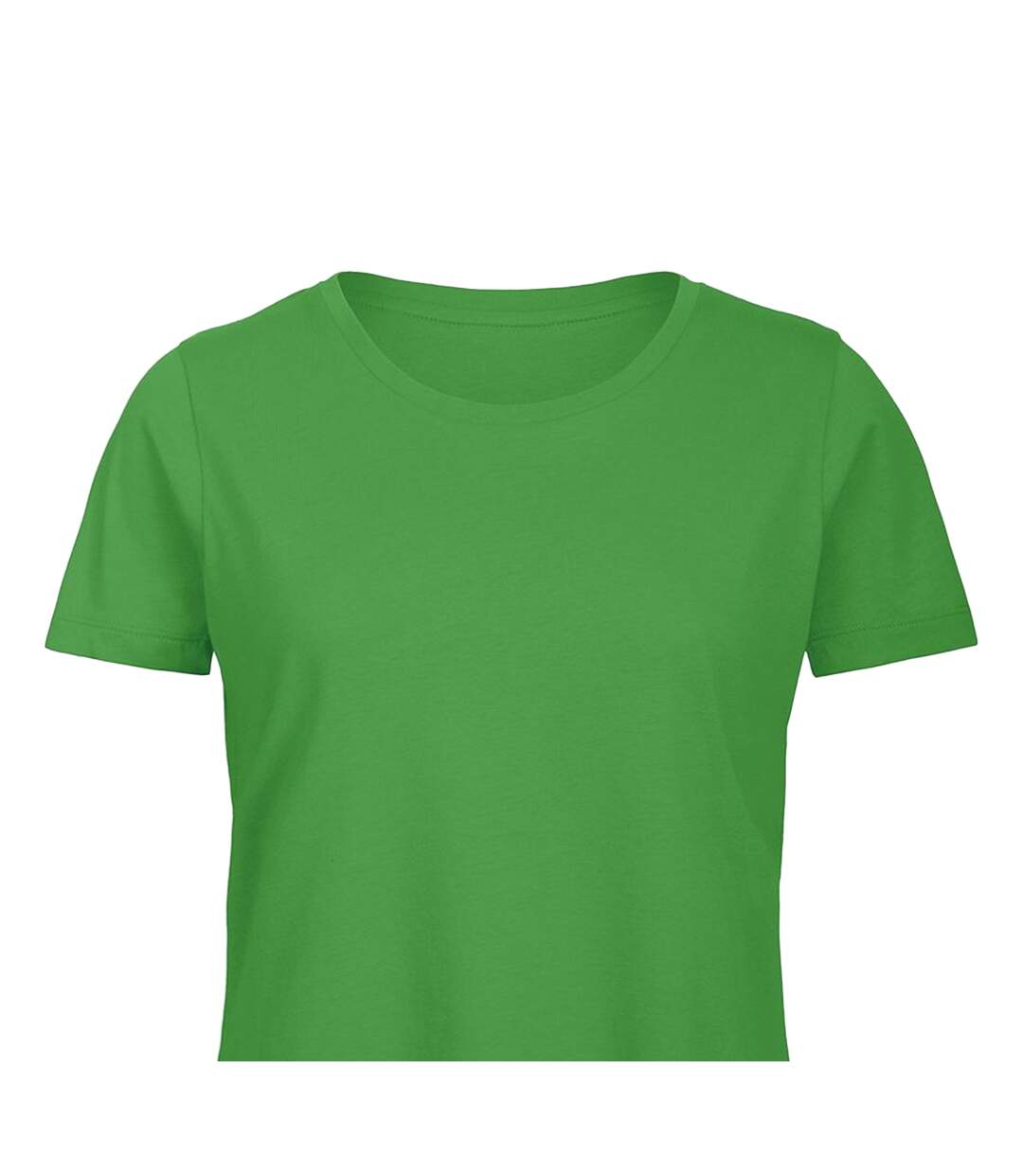 Womens/ladies Organic T-shirt Real Green B&C-2