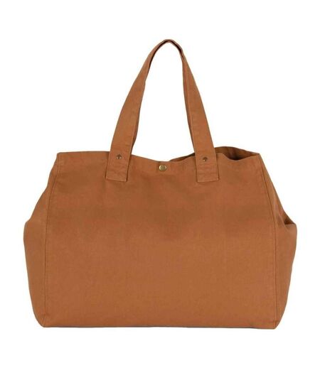 Sac De Courses Taille Unique Caramel Kimood