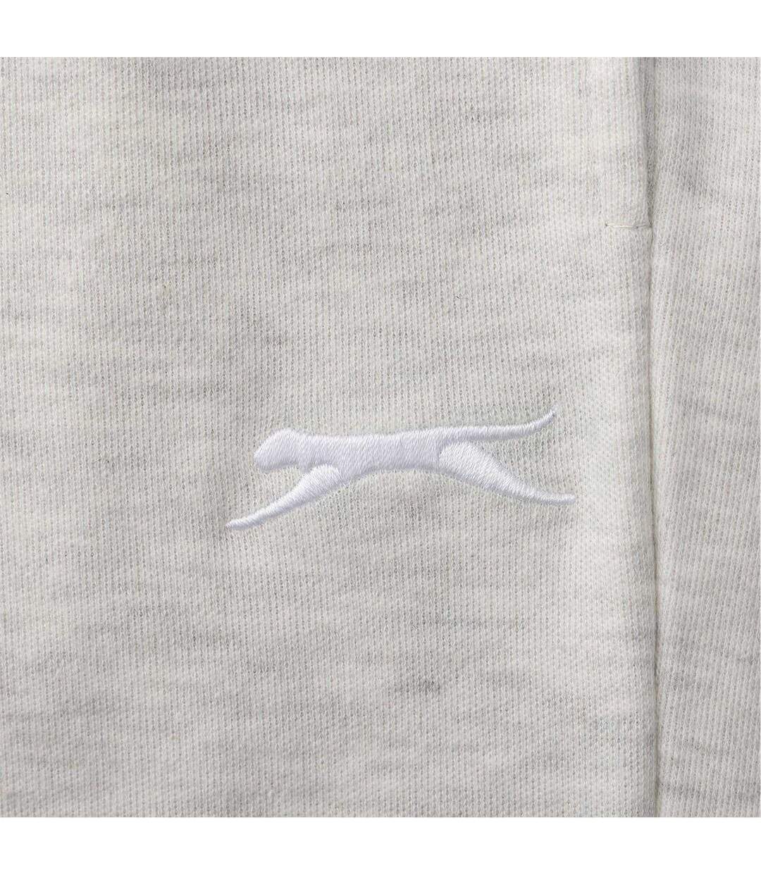 Pantalon De Jogging Femme Blanc Cassé Chiné Chiné Slazenger-3