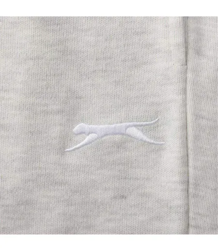 Pantalon De Jogging Femme Blanc Cassé Chiné Chiné Slazenger