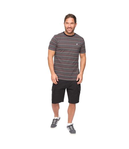 T-shirt Packham Homme Anthracite À Rayures Bewley & Ritch