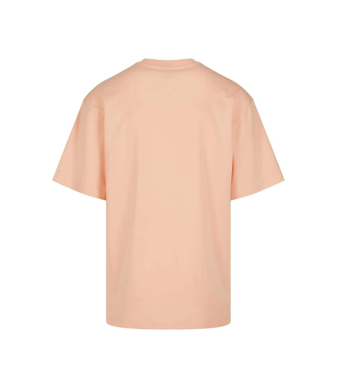 T-shirts Homme Orange Clair Blanc Urban Classics-3