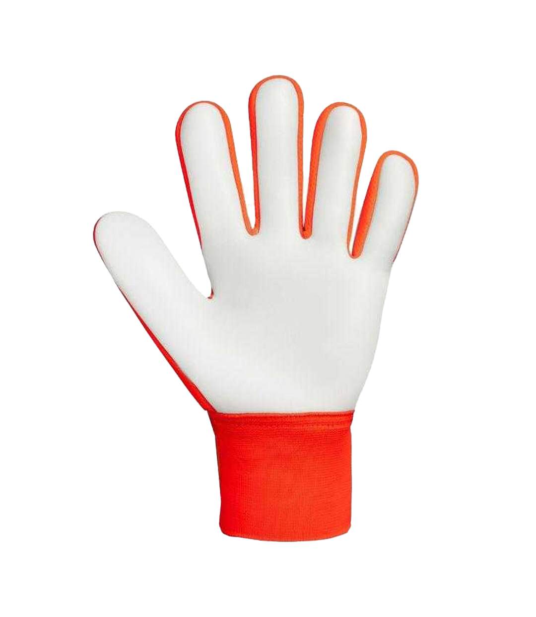 Childrens/kids Attrakt Solid Goalkeeper Gloves Blue Orange Reusch-2